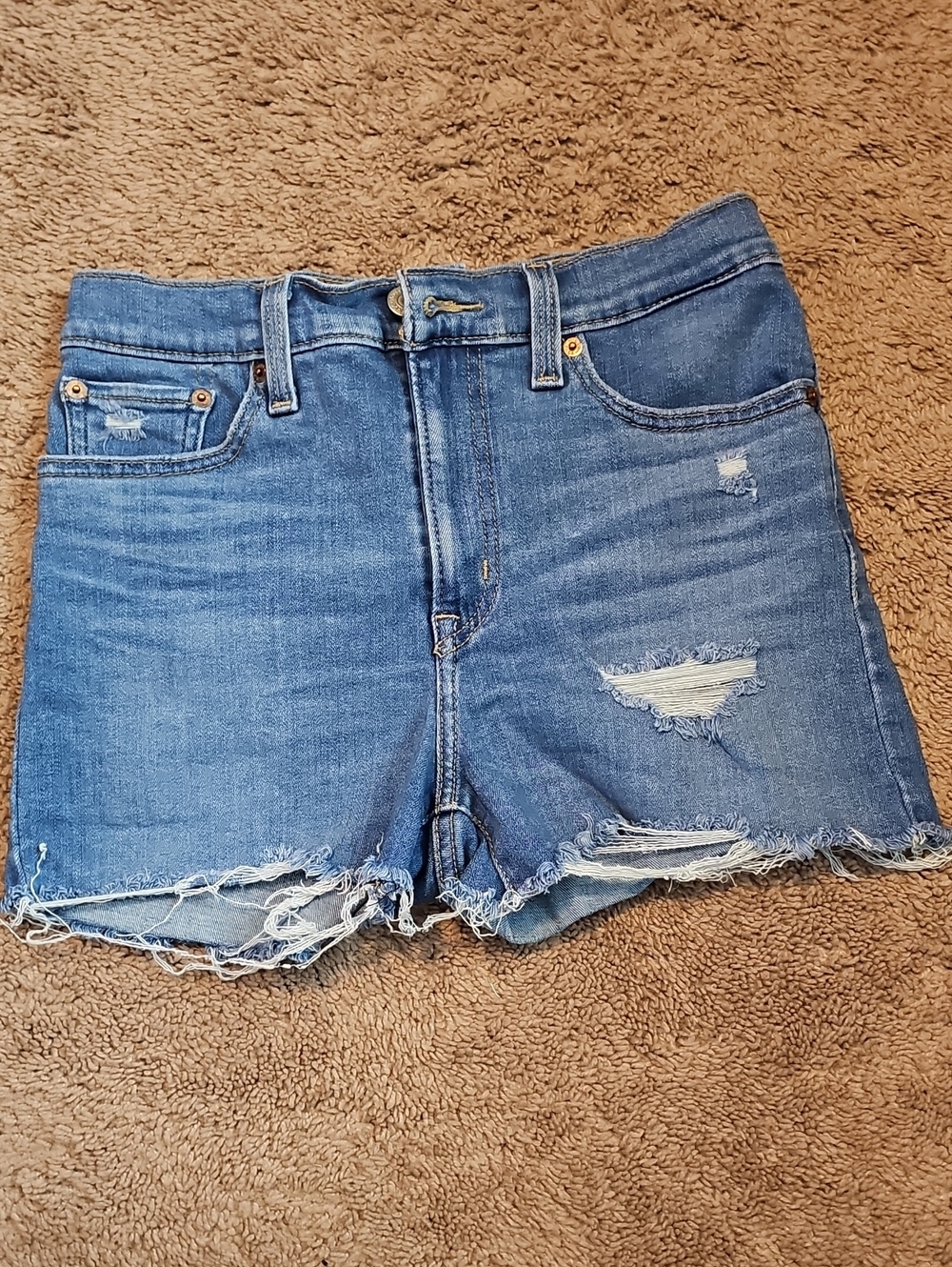 Levi Strauss High Rise Shorts